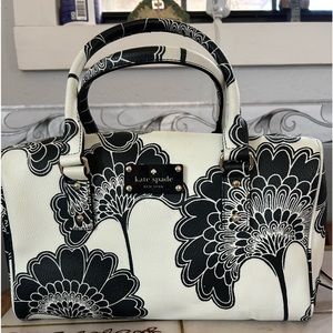 Kate Spade Boston Bag Japanese Floral Print